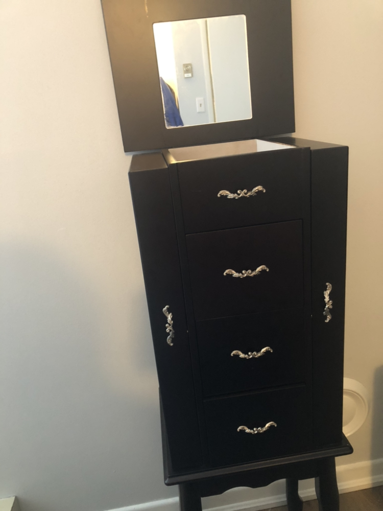 Jewelry armoire organization storage - photo 3