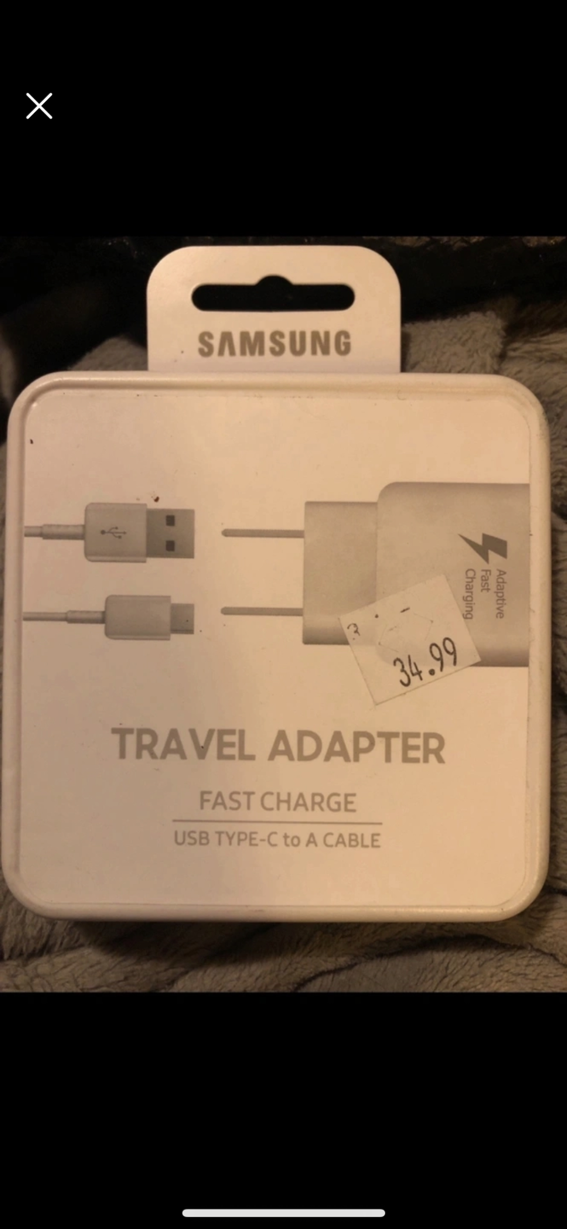 Fast Charging - Type C to A. Phone Charger