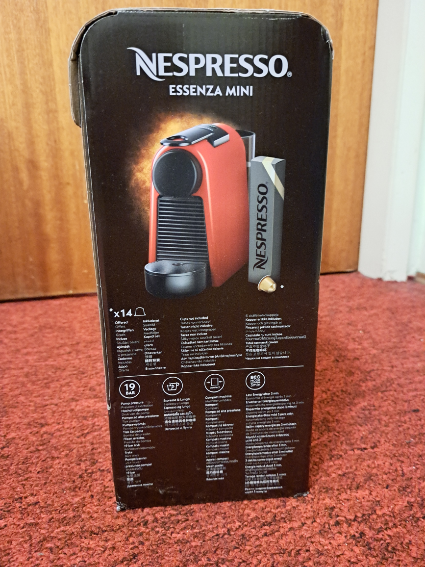 [Brand new in box] Nespresso Essenza mini + reusable capsule image indicator(2)