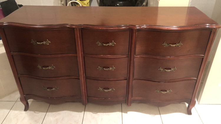 Mahogany Dresser & Tallboy Chest thumbnail