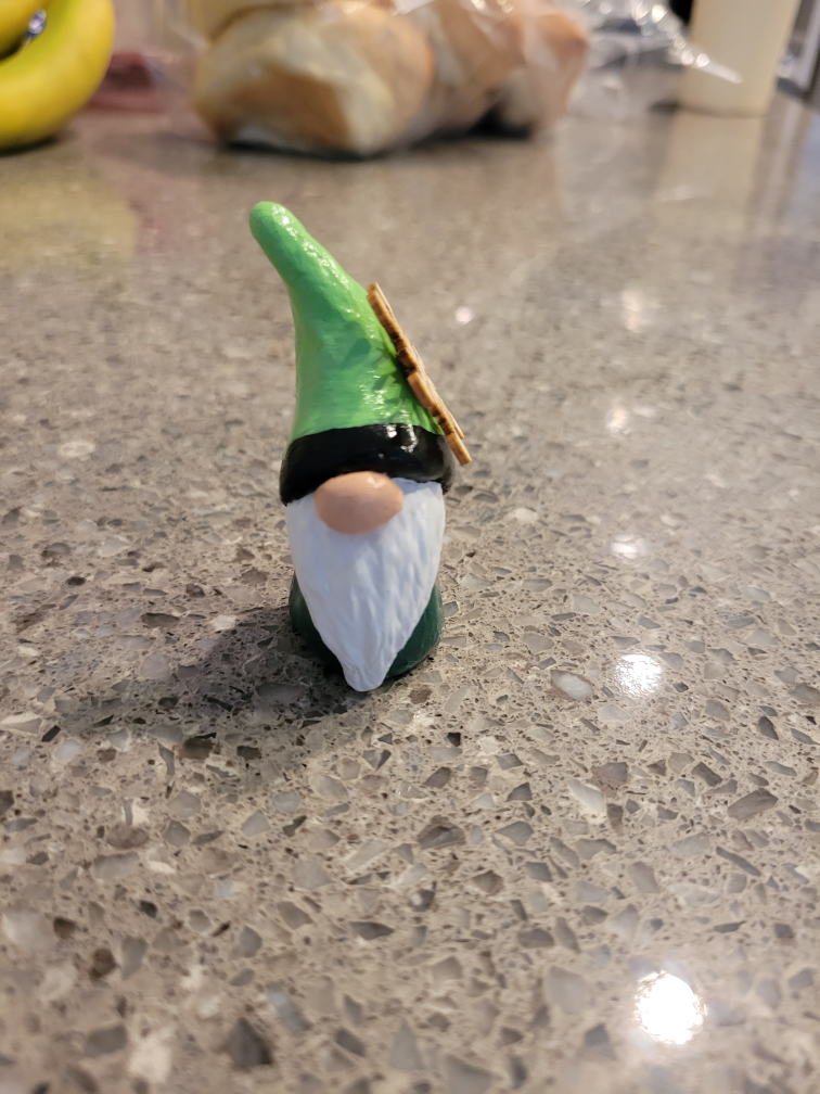 Handmade clay Gnome image indicator(3)