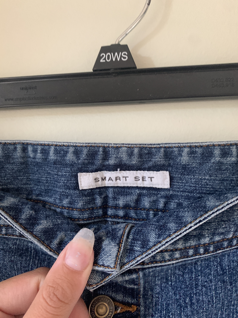 3 for 10 Vintage jean mini skirt image indicator(2)