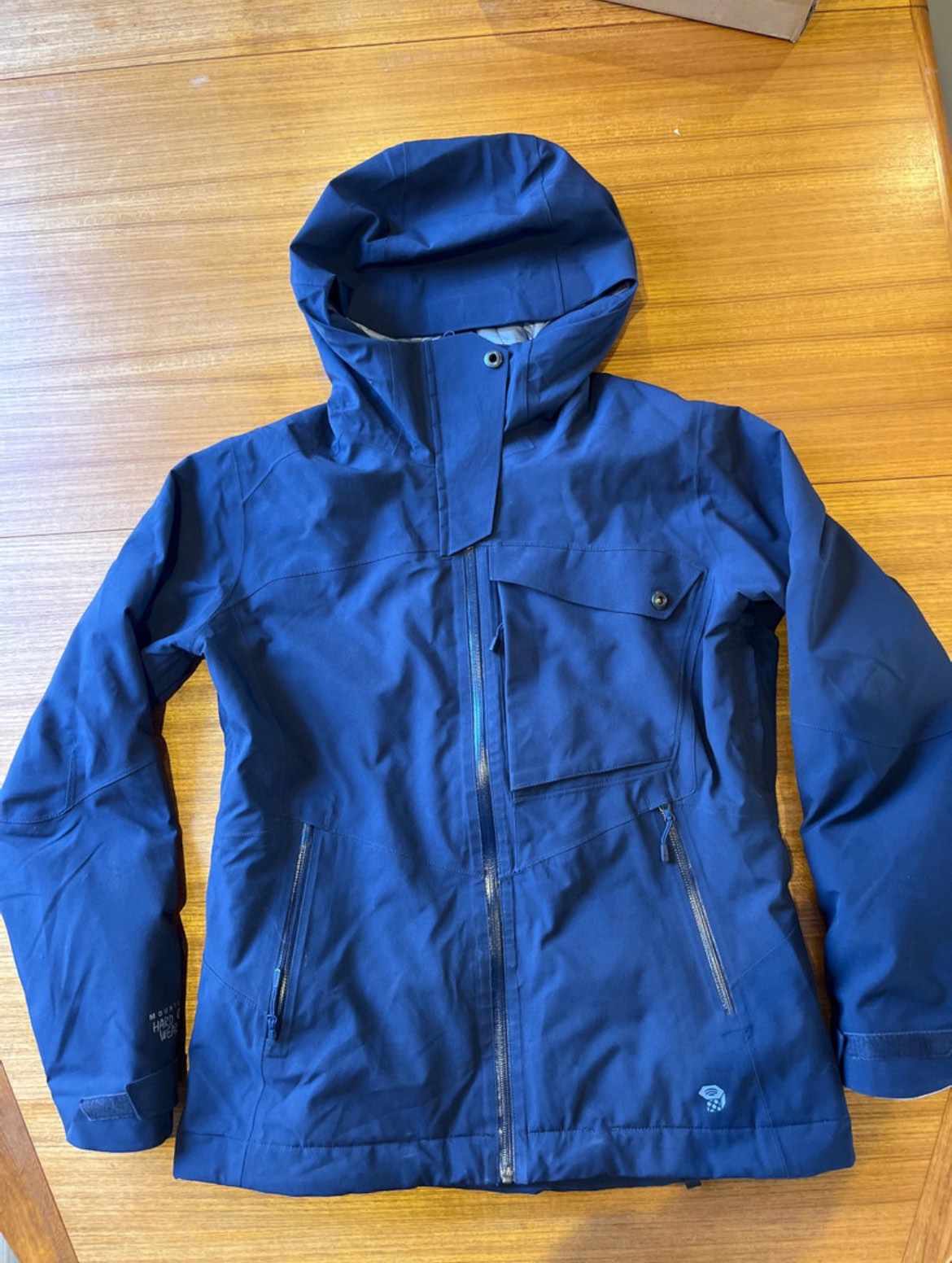 Women’s Ski Jacket Winter Coat Sz Large Navy Blue 🥕