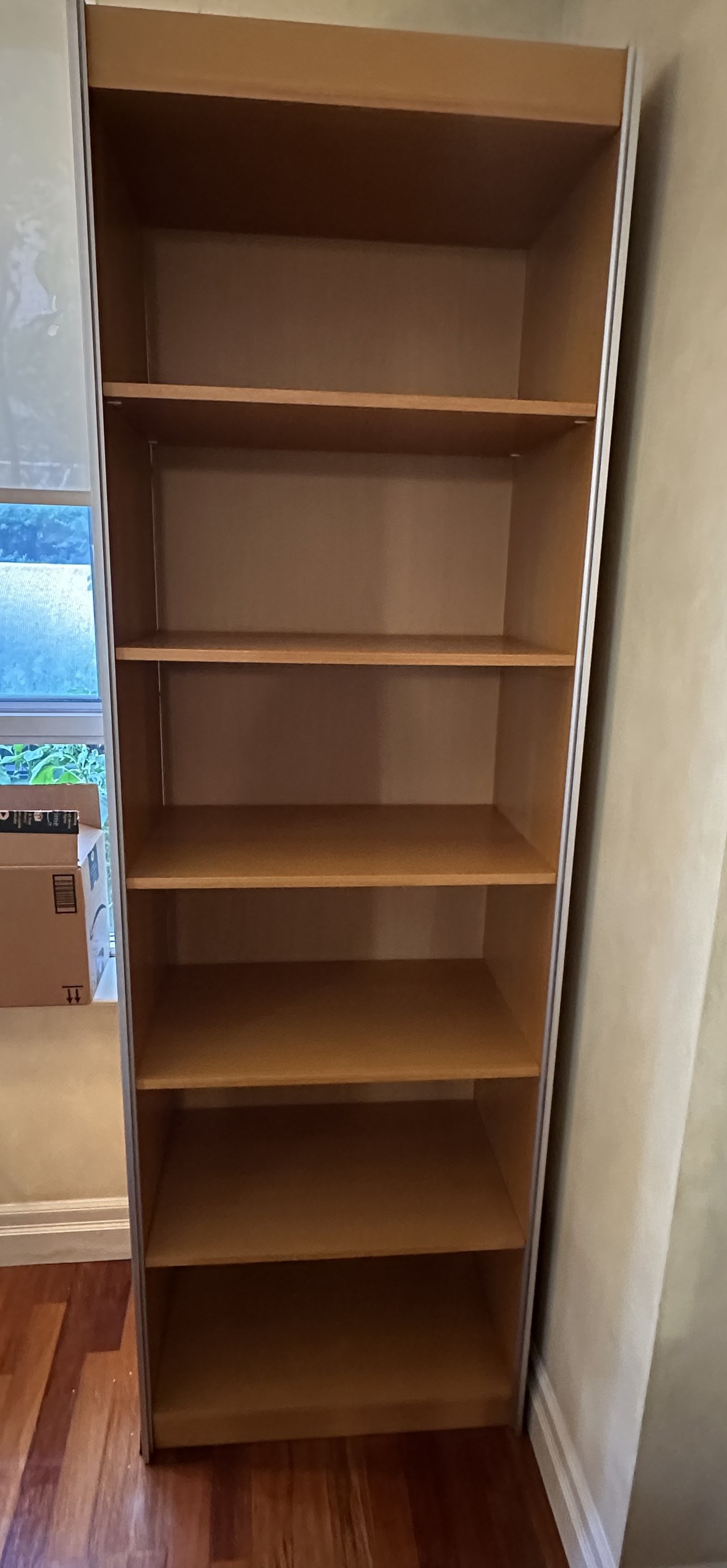 Pair of Storage Cabinets- Beechwood with Metal Accents - photo 3