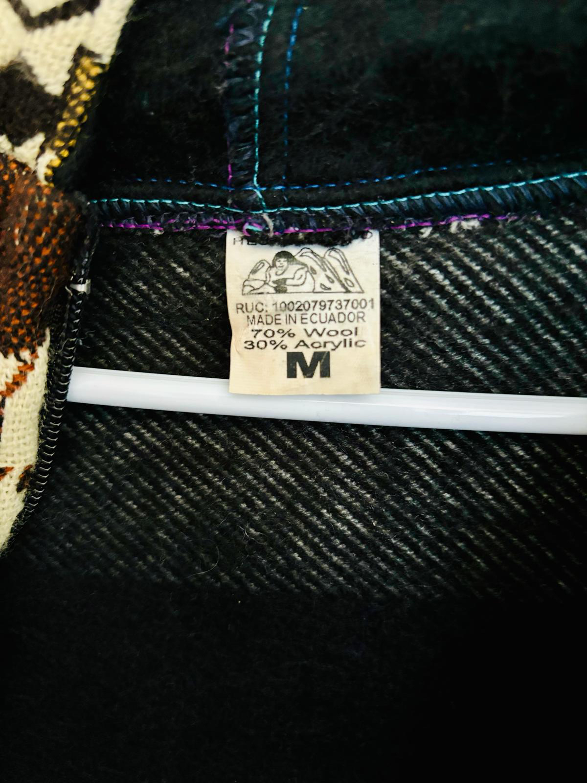 Handmade Ecuadorian Alpaca Unisex Hoodie image indicator(6)