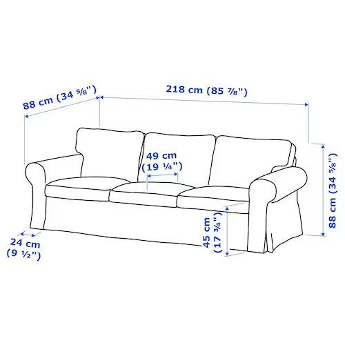 Sofa - Ikea Ektorp - photo 4