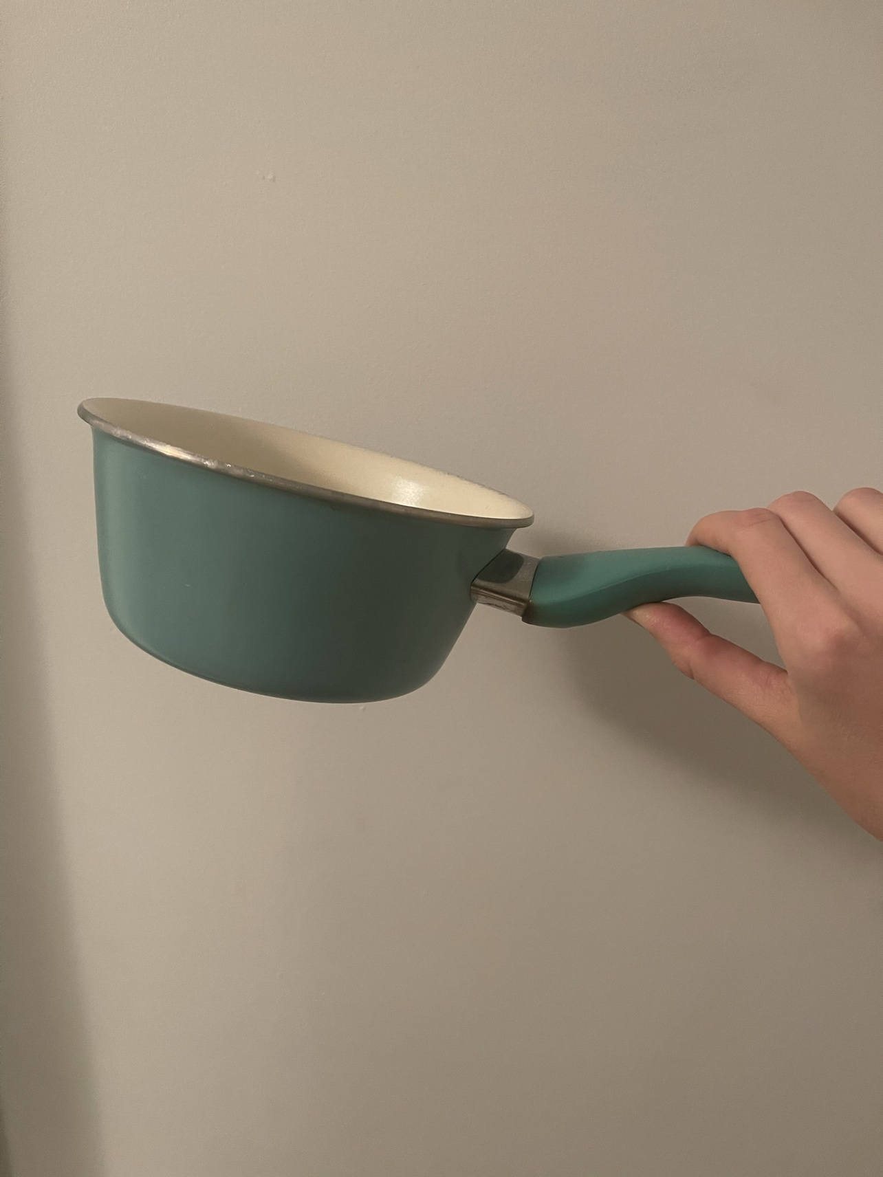 Green pan saucepan #freecycle