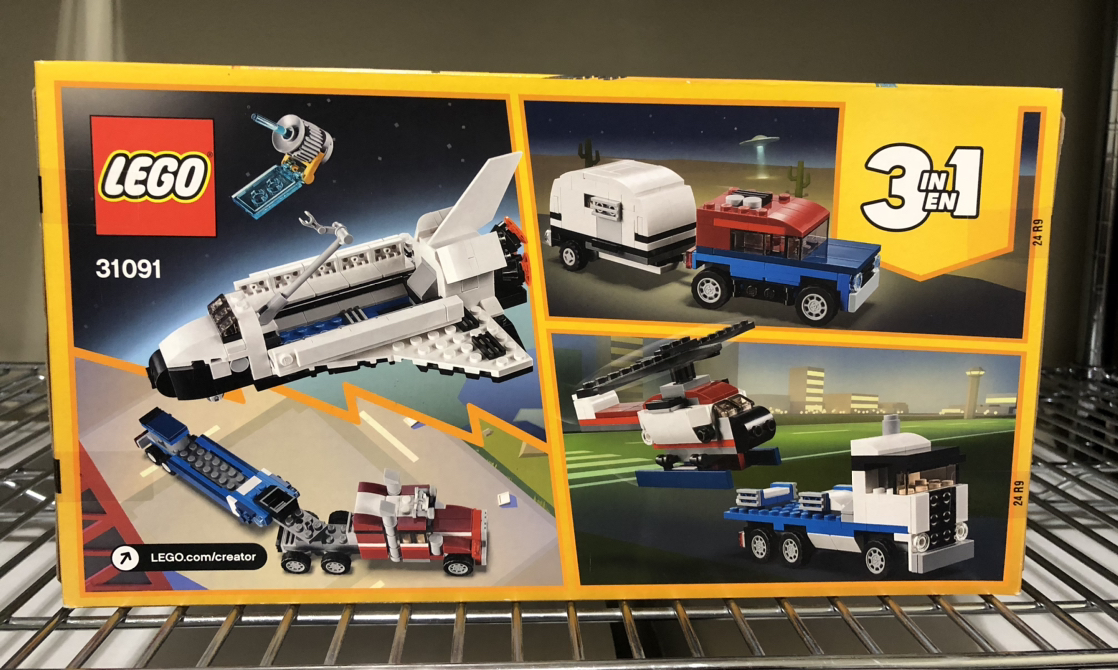 LEGO 31091 Shuttle Transporter Truck Space 3 in 1 Creator image indicator(2)