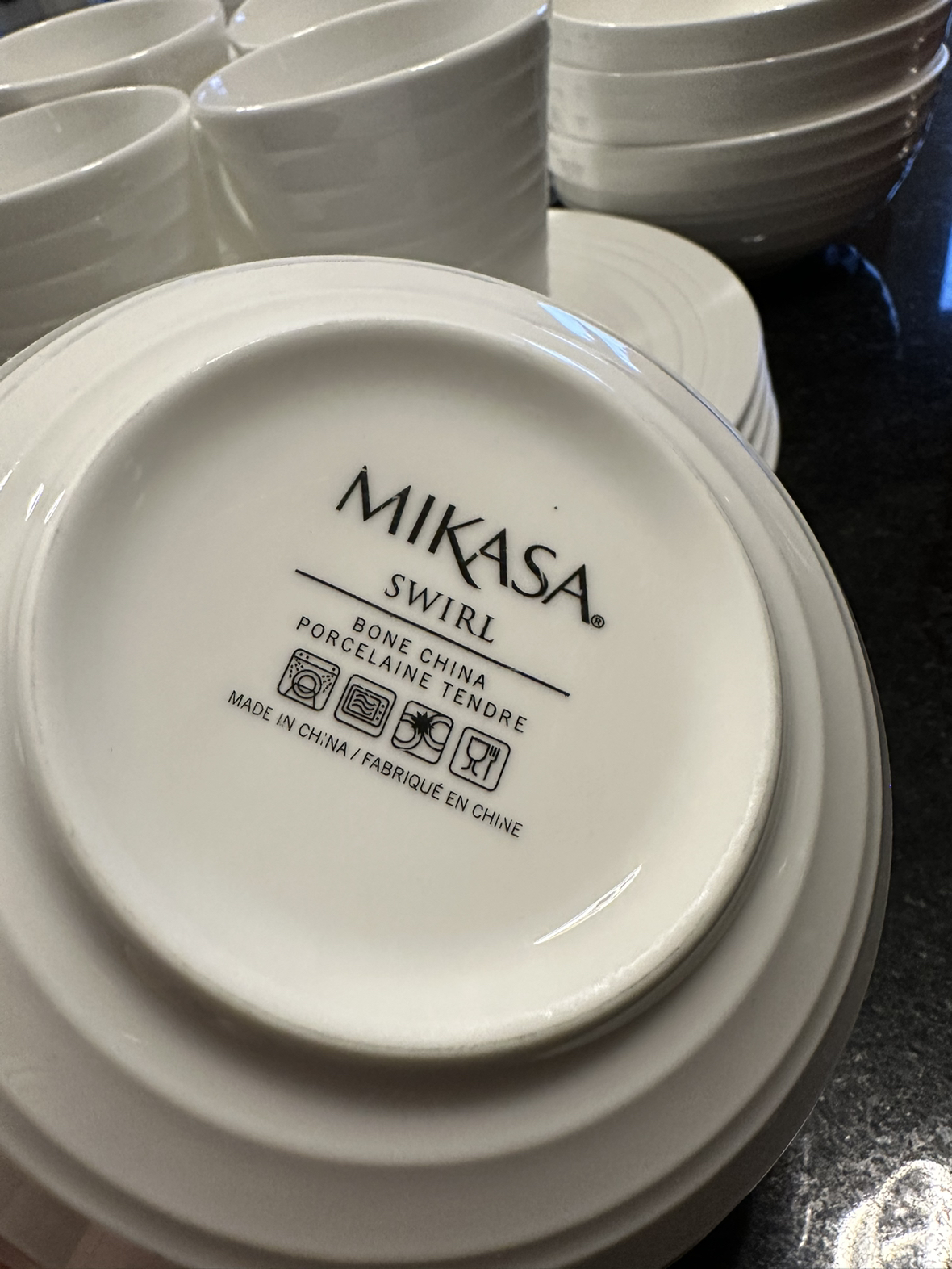 MIKASA swirl dinnerware set (20 pieces) for 4 - photo 2