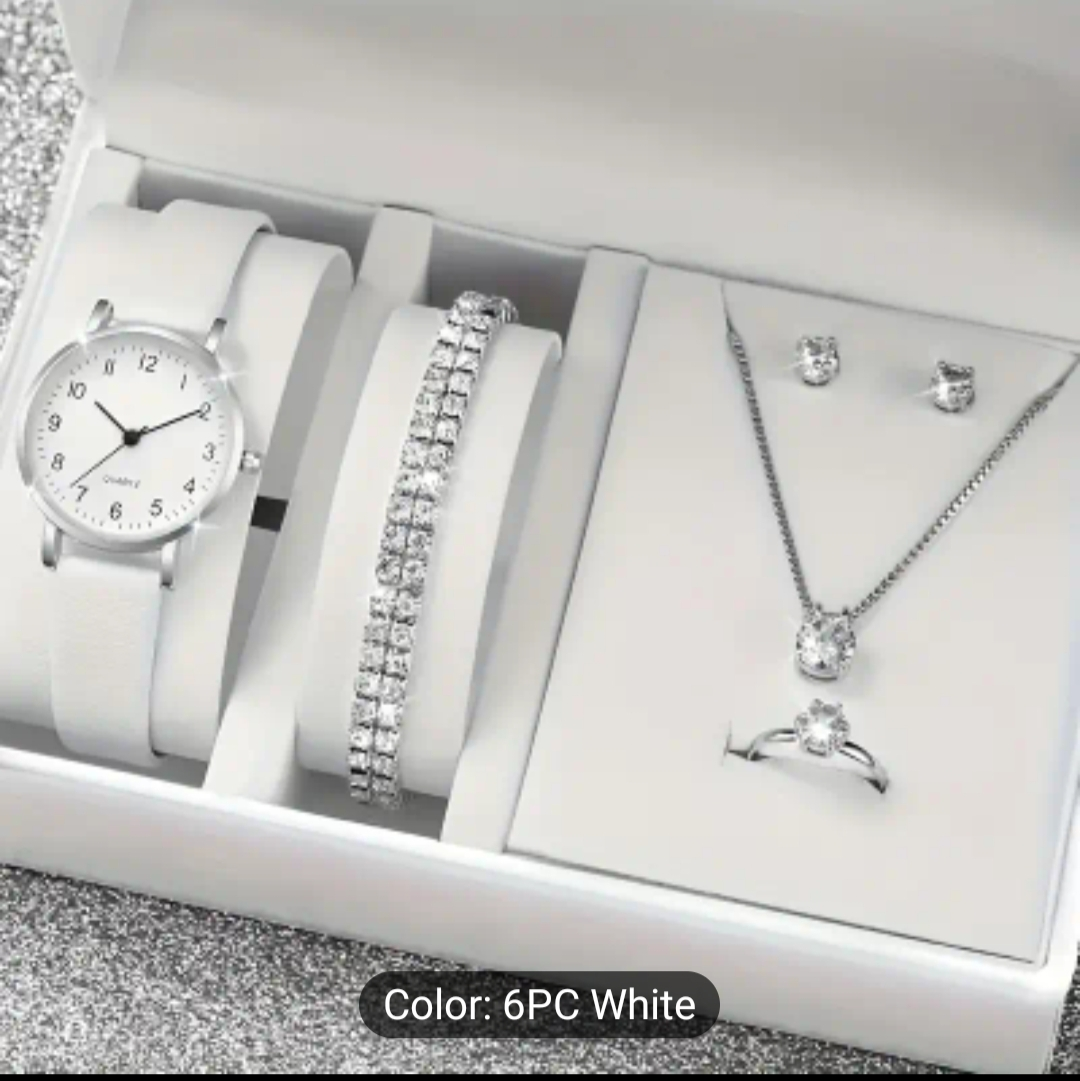 Women's Watch and Jewellery Set thumbnail