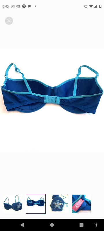 La Senza Lola & Coco blue bra image indicator(2)