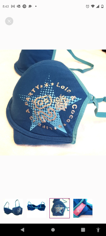 La Senza Lola & Coco blue bra image indicator(3)