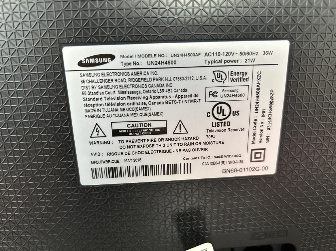 Samsung TV 24 inch