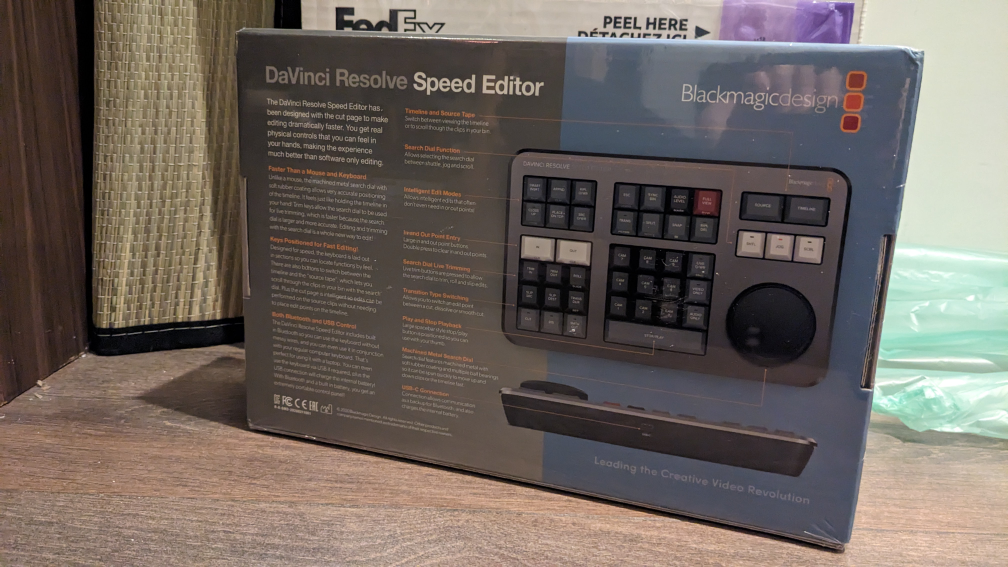 DaVinci Resolve Speed Editor - photo 2
