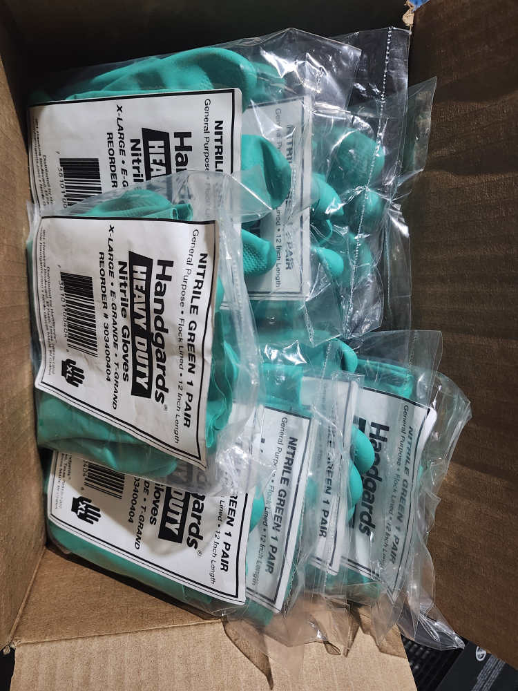 XL nitrile heavy duty gloves - photo 2