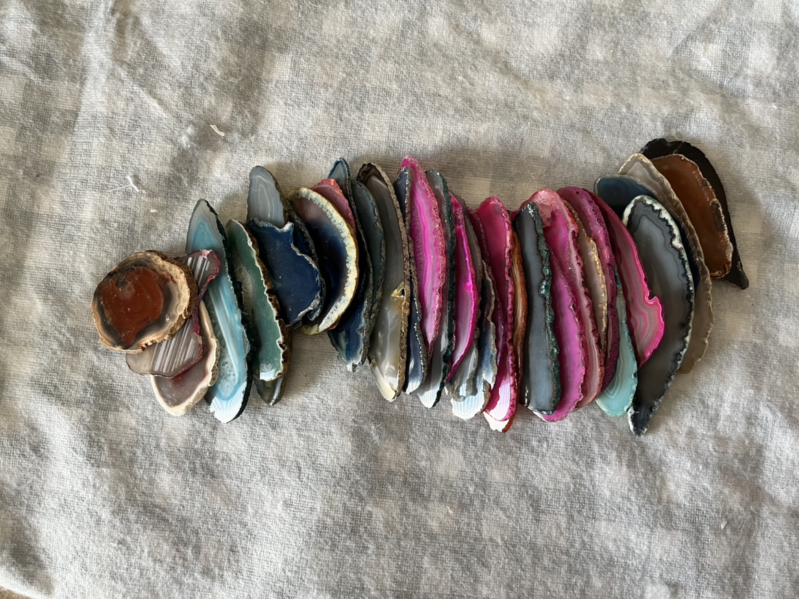 Small Agate slabs - photo 2