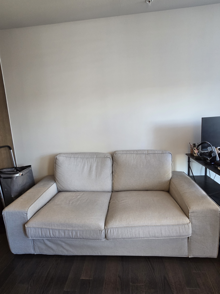 GREY IKEA KIVIK COUCH image indicator(2)