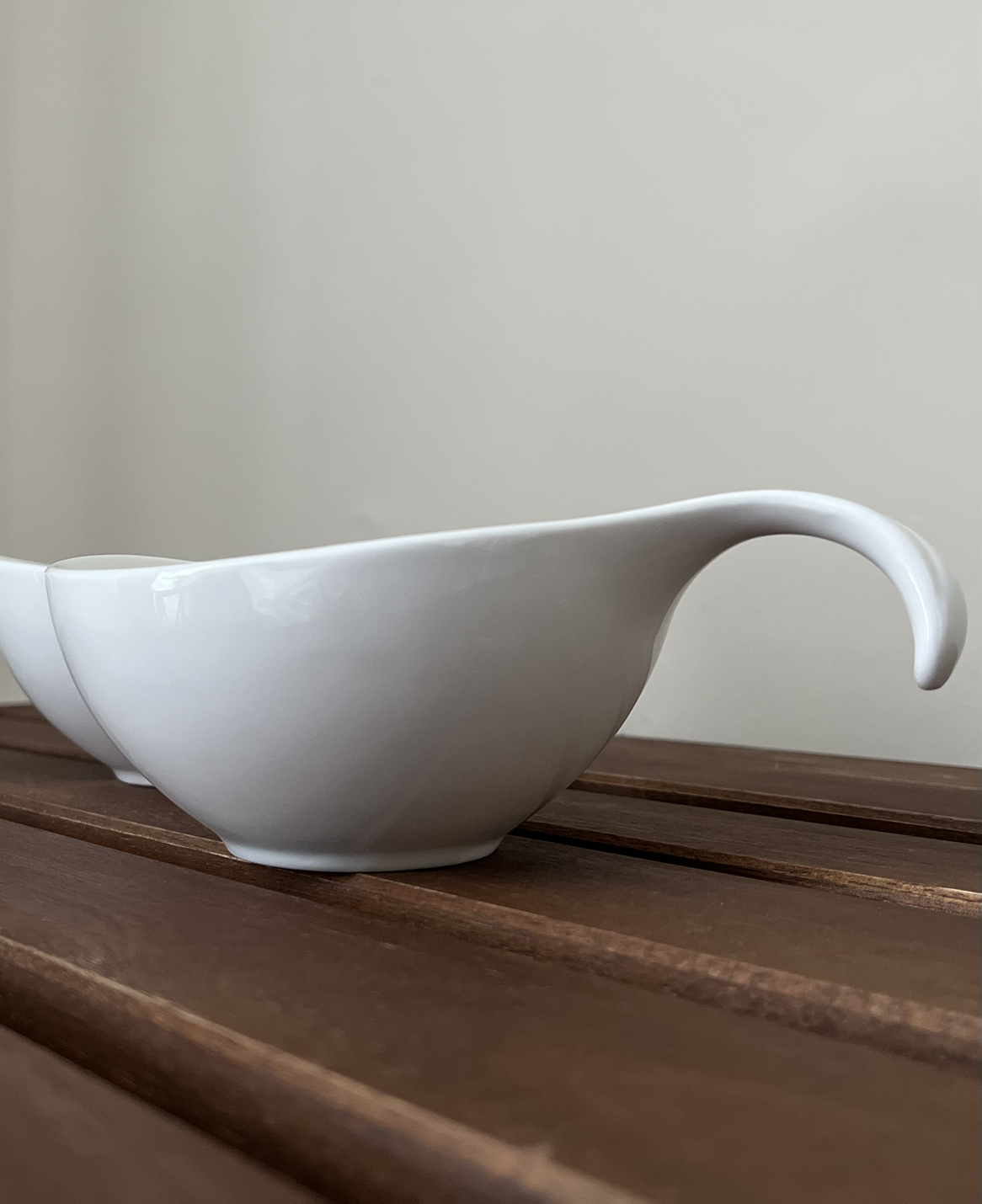 Oslo porcelain gravy boat – set of 2 - photo 4