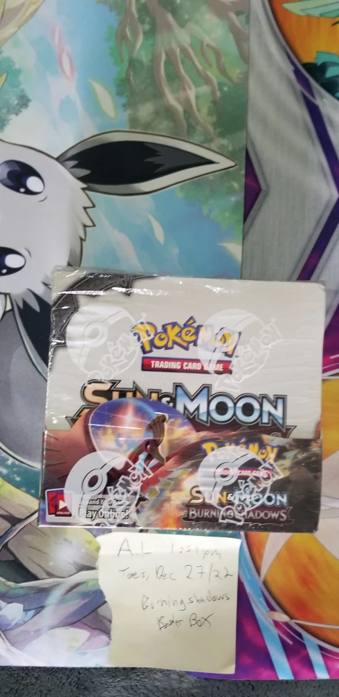 Burning Shadows Booster box
