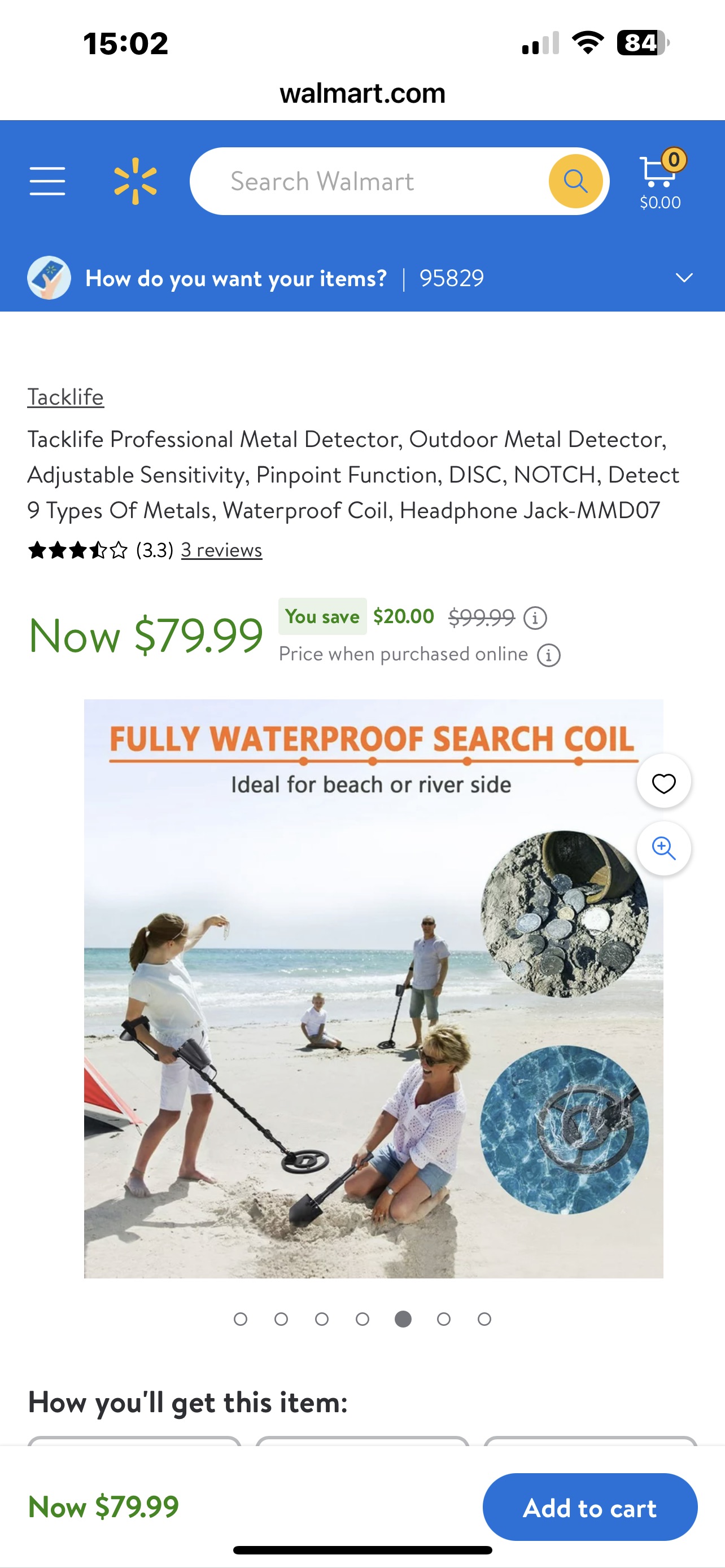 Tacklife Professional Metal Detector, Outdoor Metal Detector - photo 5