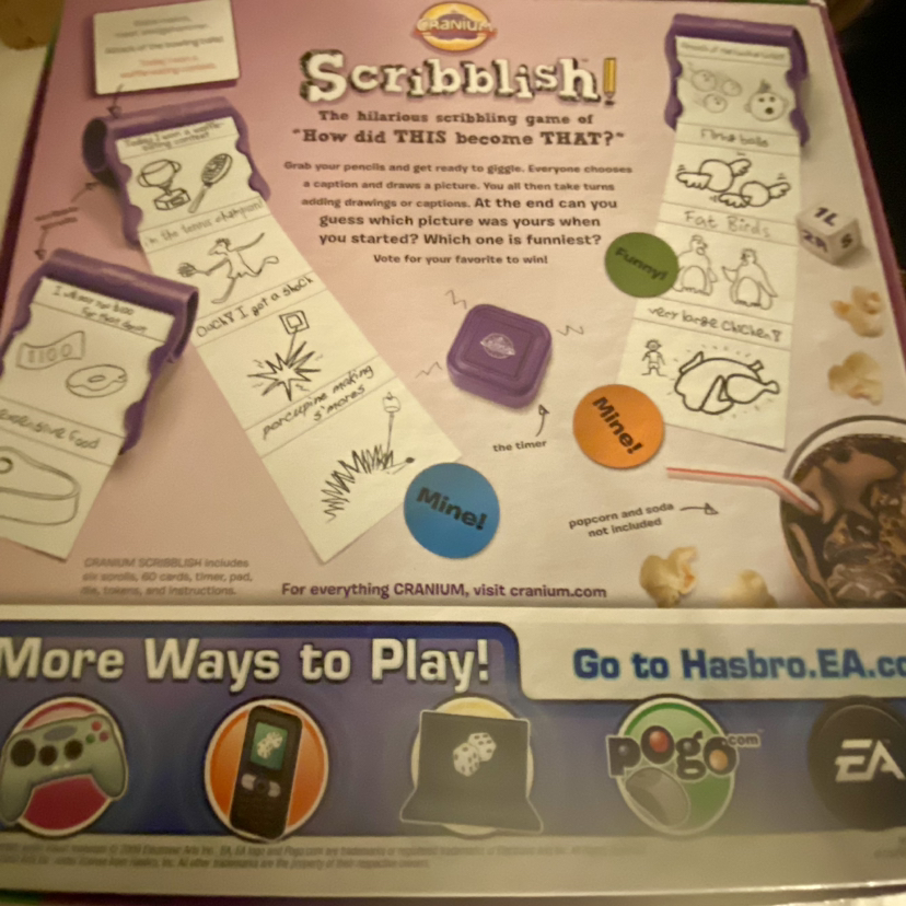 Scribblish board game …preowned good condition image indicator(3)