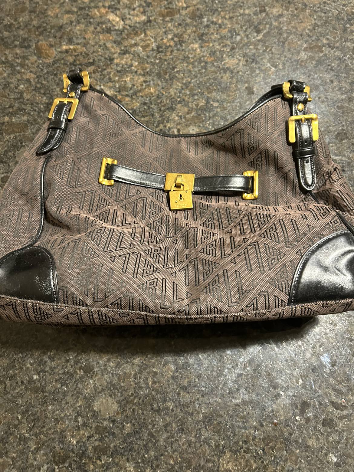 Ralph Lauren vintage handbag like new light wear image indicator(9)