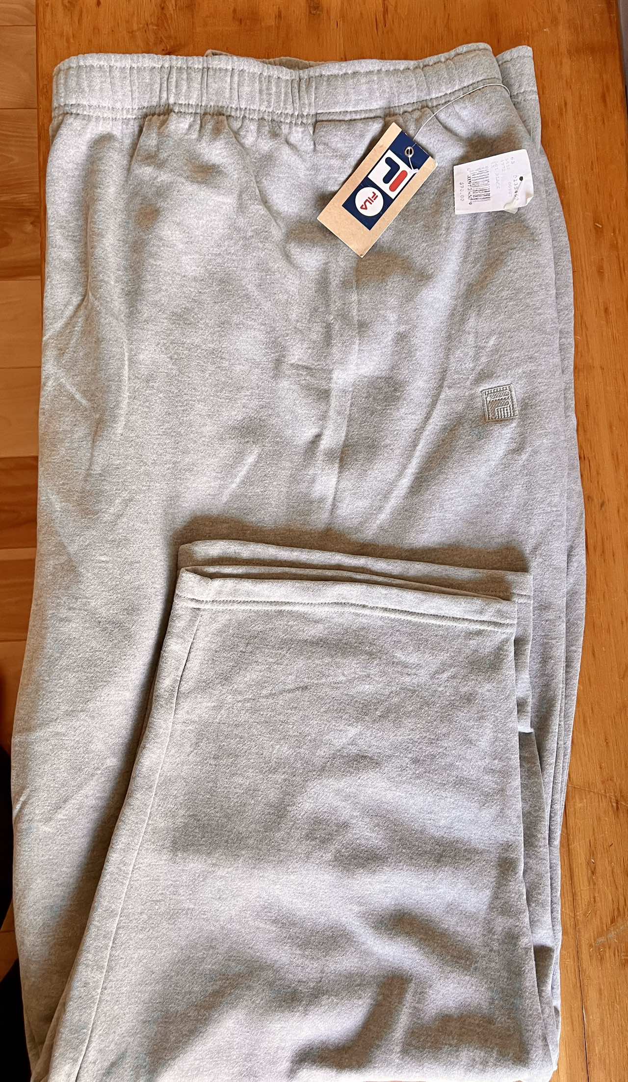 #freecycle 🥕 New w Tags FILA grey joggers  5 XL thumbnail