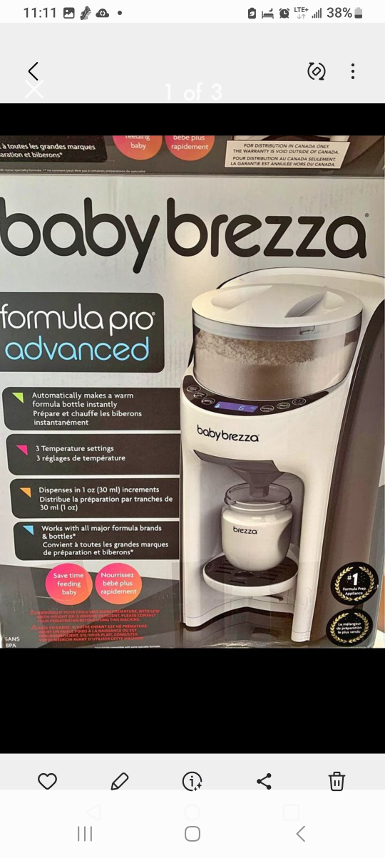 baby brezza pro advanced