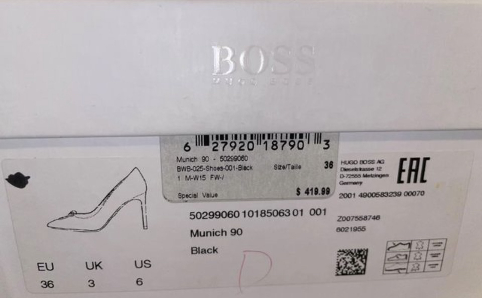 Boss shoes