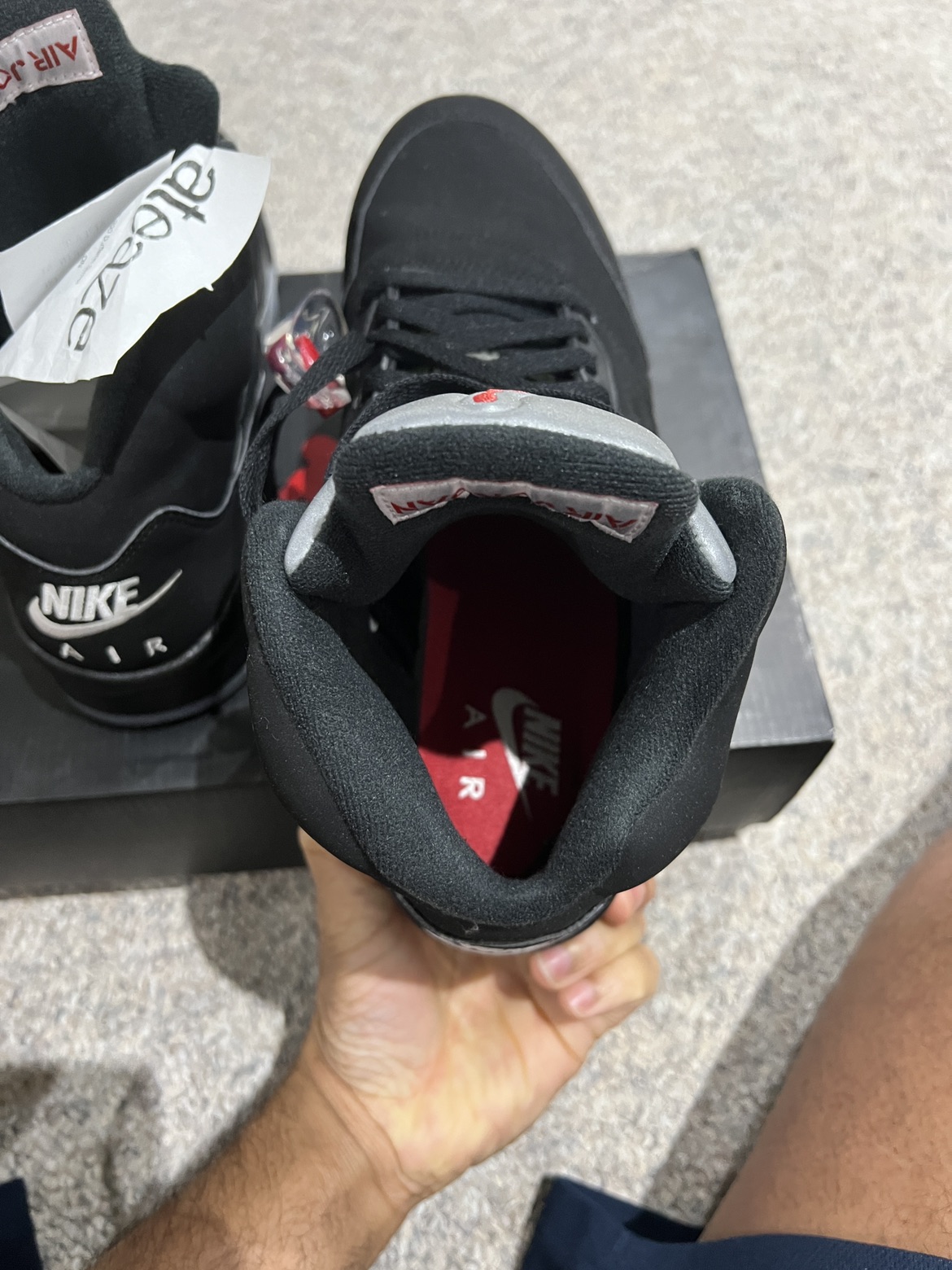 Jordan 5 metalic size 9.5. Condition 9.5/10 - photo 4