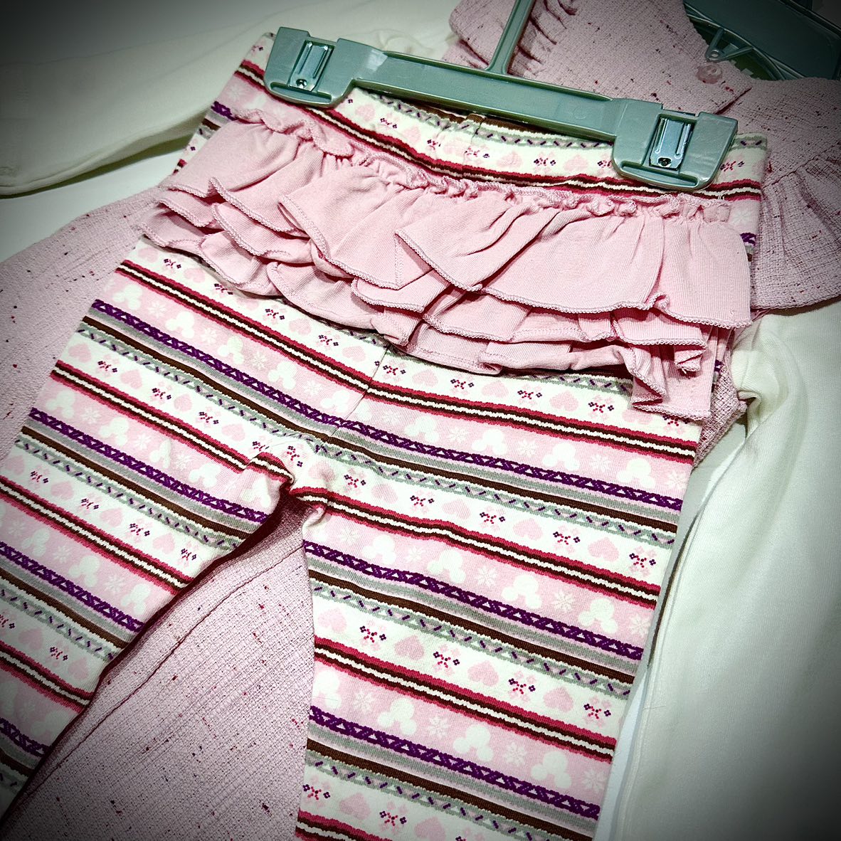 Disney Baby Girl Outfit & Mini Mouse Stuffy - photo 5