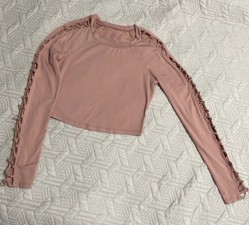 Alo Long Sleeve Crop Top