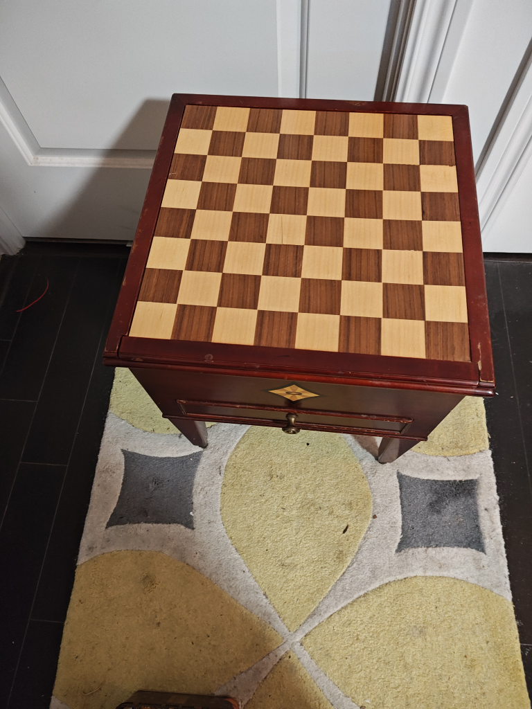 Table for chess/Backgammon multiuse image indicator(4)