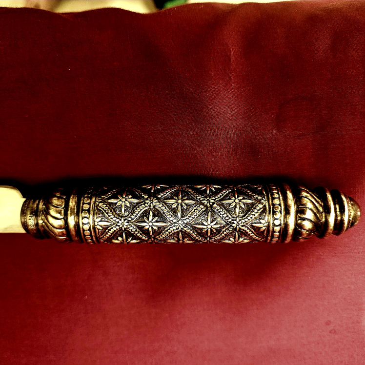 Silver Challah knife & kiddush cup - photo 5