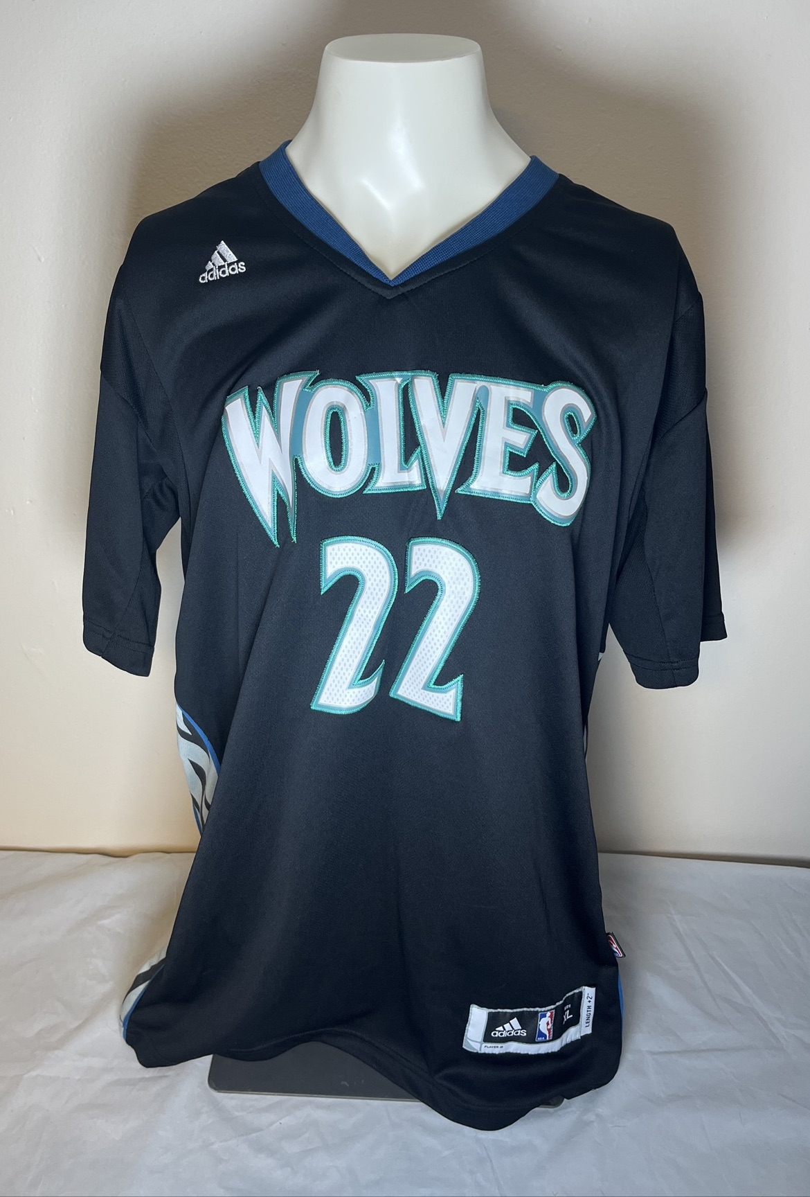 Adidas Andrew Wiggins Minnesota Timberwolves Short Sleeve Jersey image indicator(3)