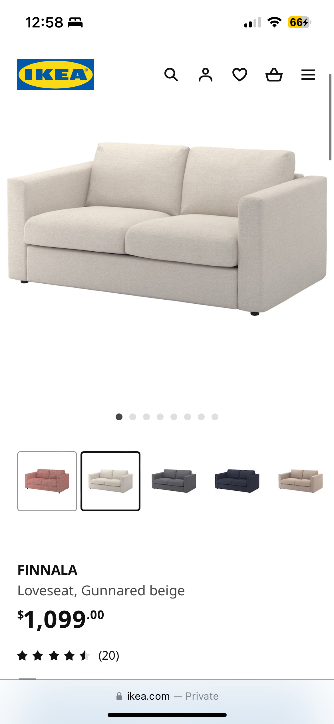 IKEA FINNALA Sofa
