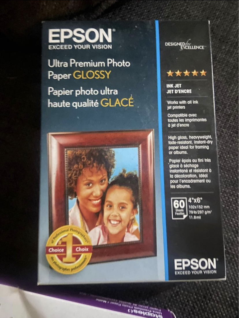 CANON PIXMA TS3420 Wireless all in one printer and photo paper - photo 3