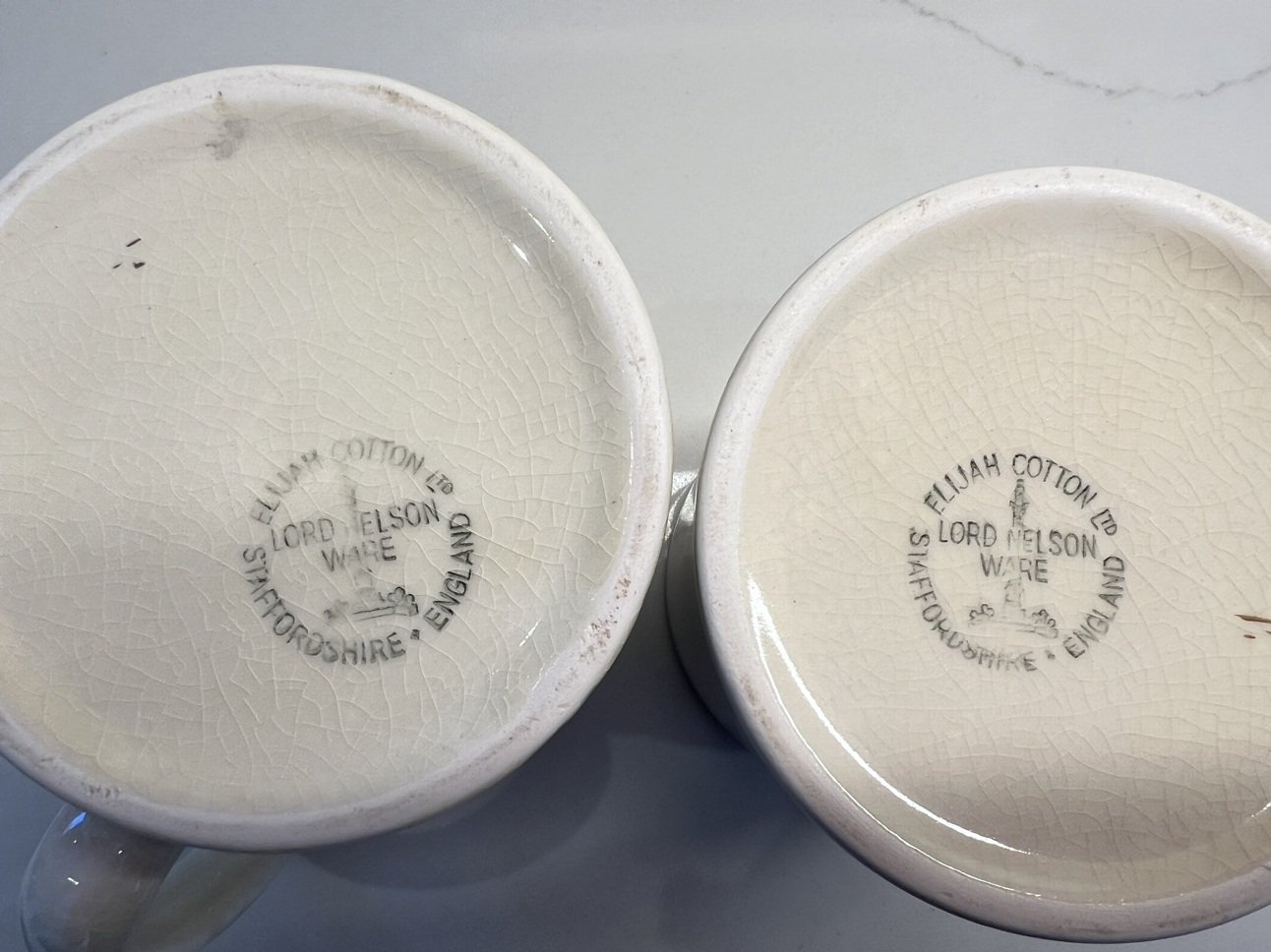 Vintage collectable Lord Nelson Ware English Tankard image indicator(4)