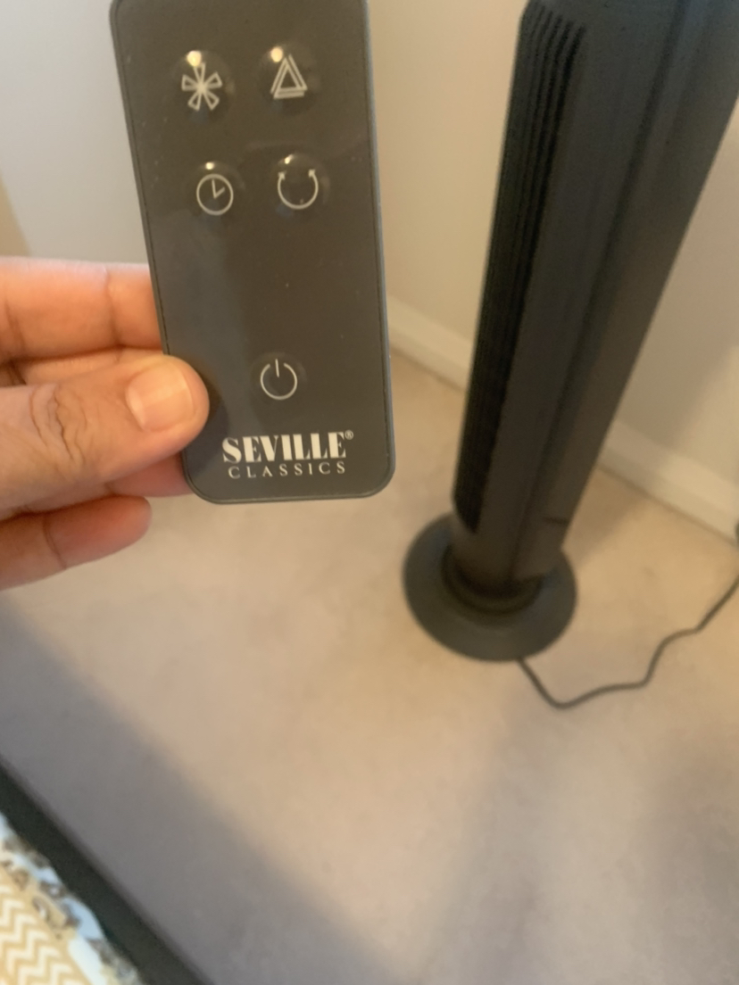 Tower fan with remote - photo 5