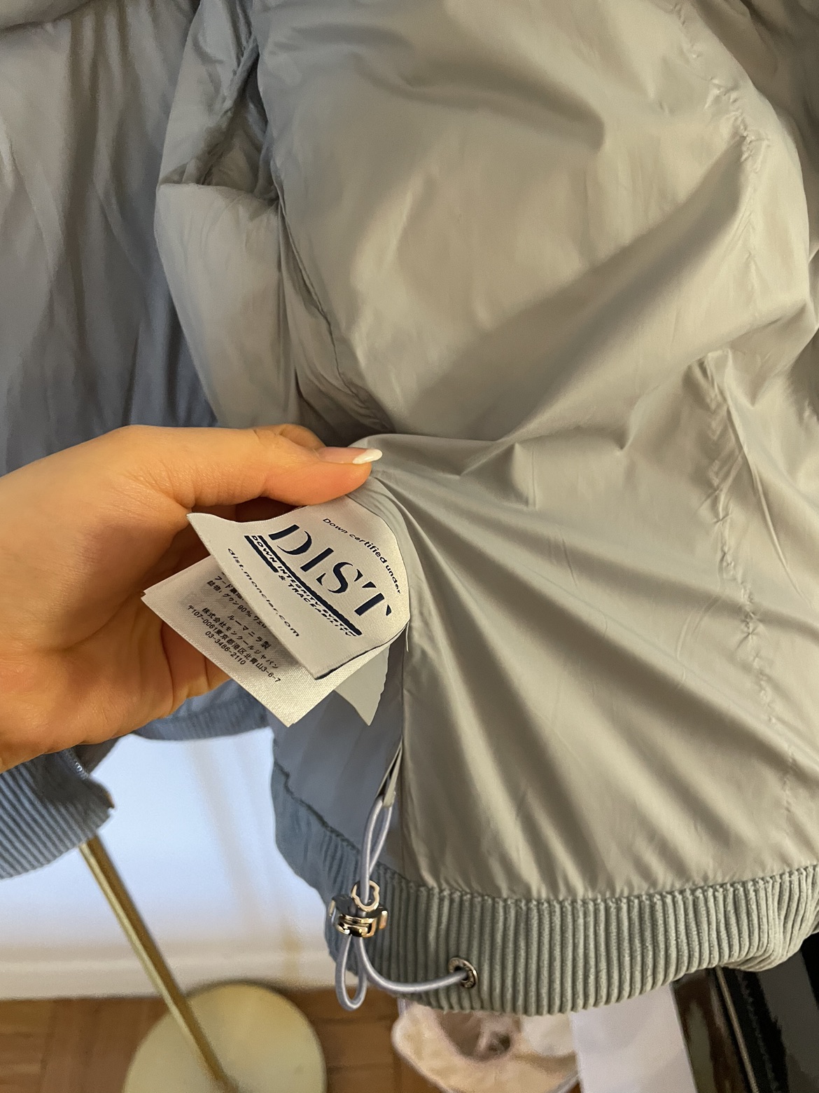 Moncler light blue puffer jacket - photo 4