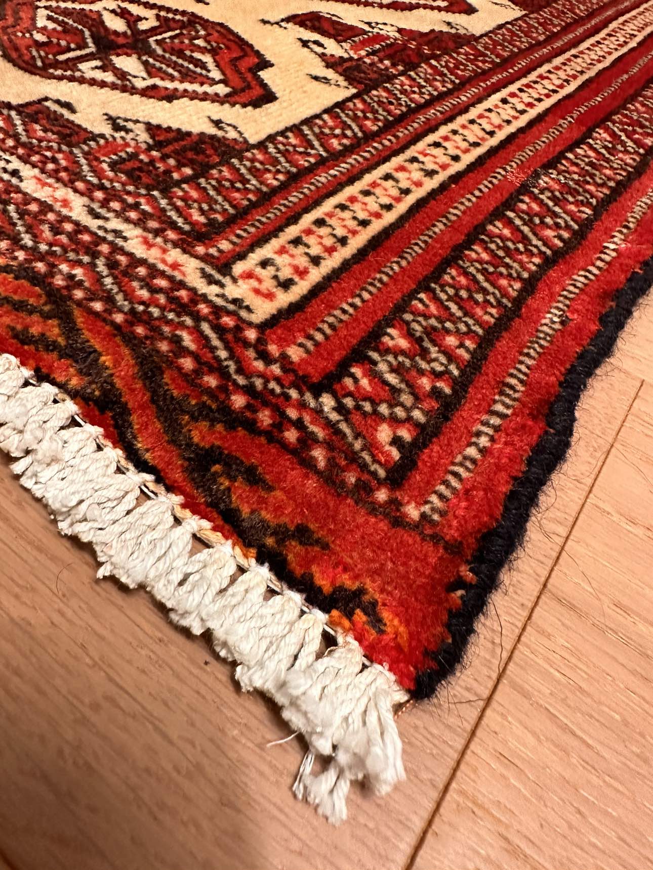 2'x3' Vintage Handmade Persian Torkaman Rug - photo 5
