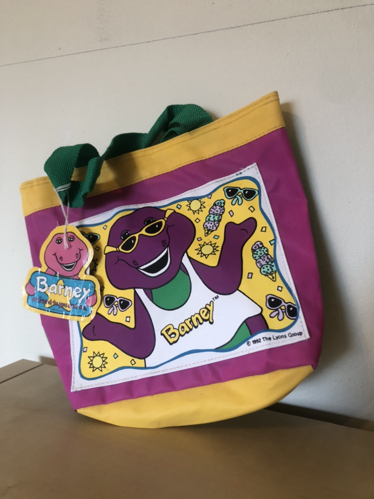 ‘Barney’ 1992 Mini Tote Bag
