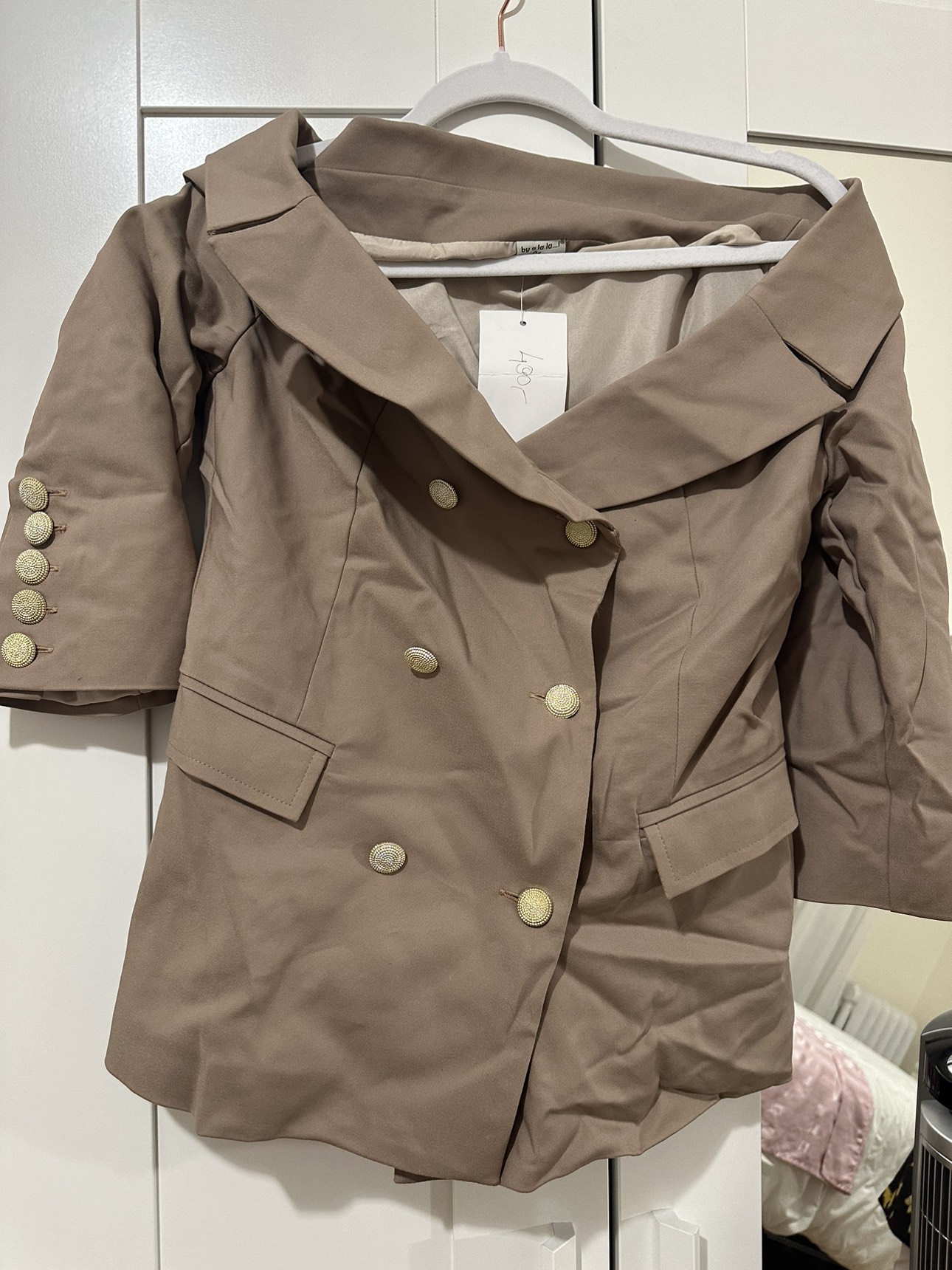 Oo La La Boutique beige blazer - photo 3