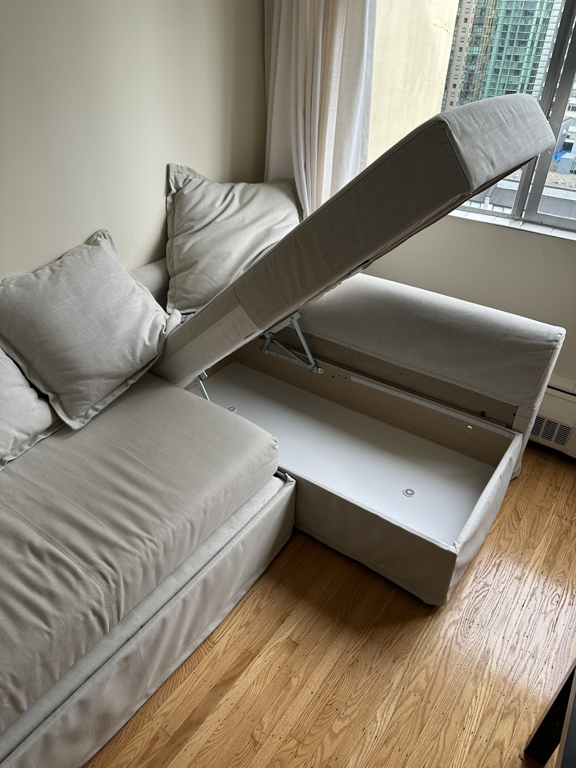 HOLMSUND corner sofa bed - photo 5