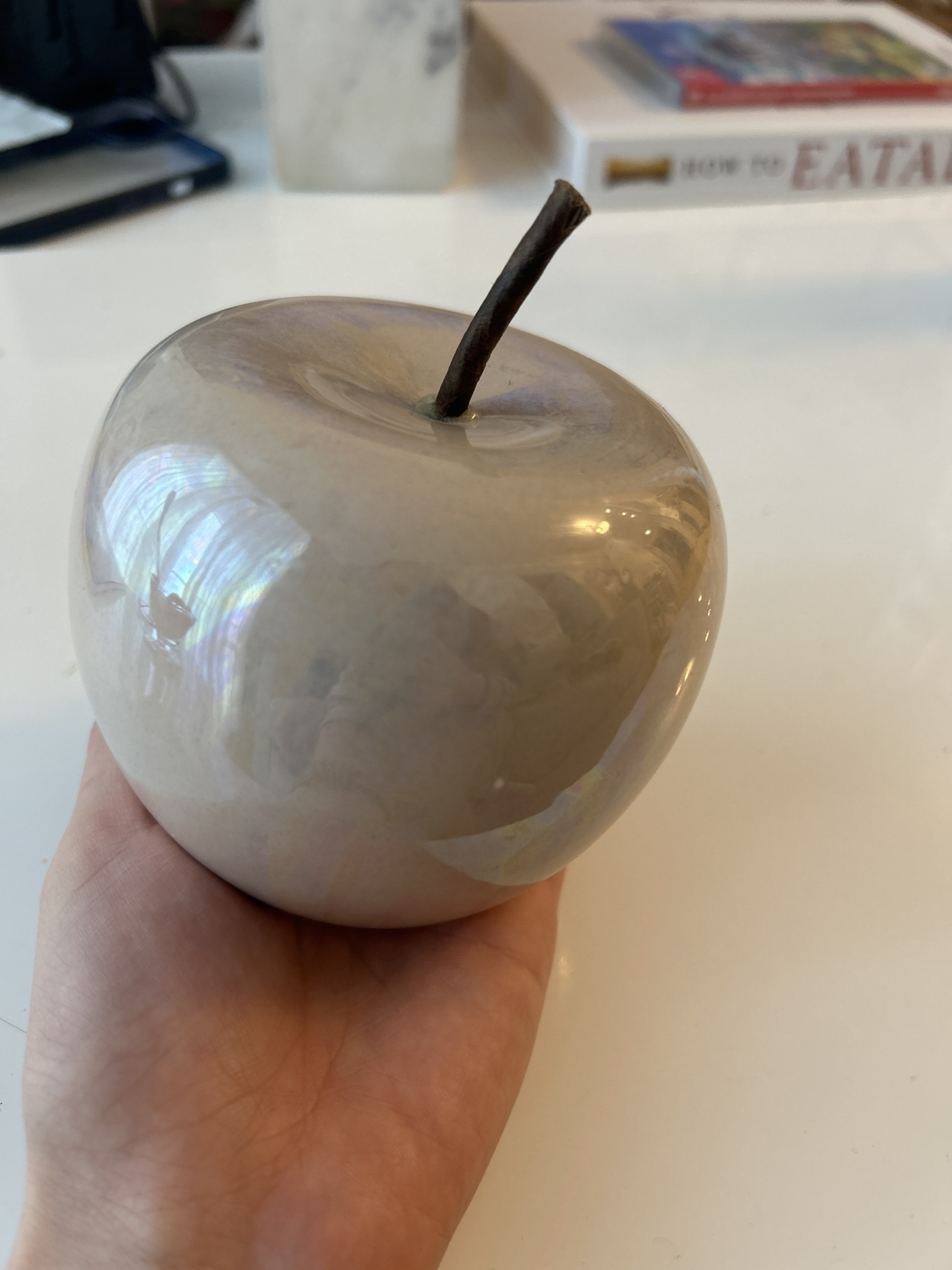 Nude colour clay Apple home decor - photo 2