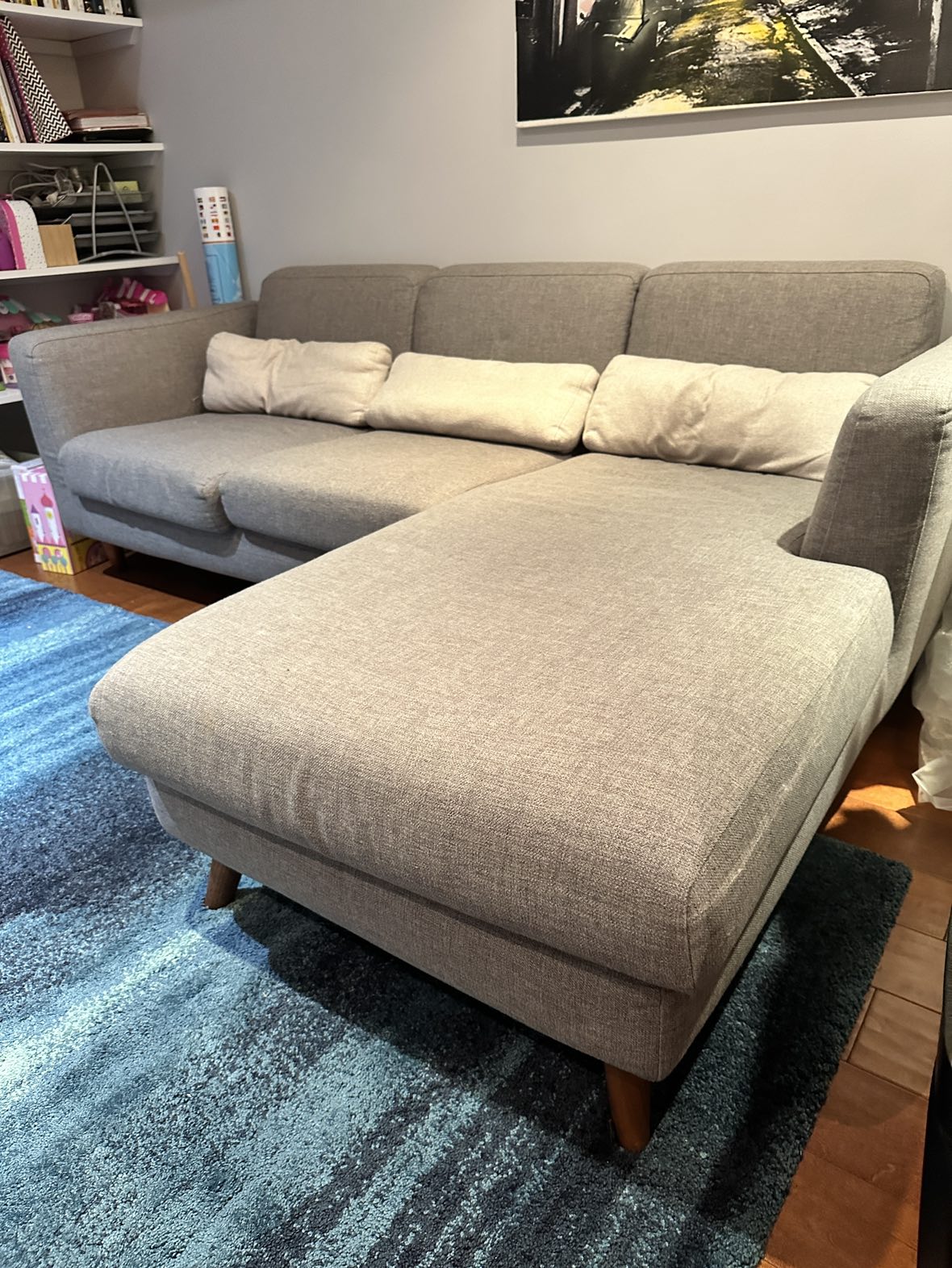 Structube sectional Taylor grey - photo 2