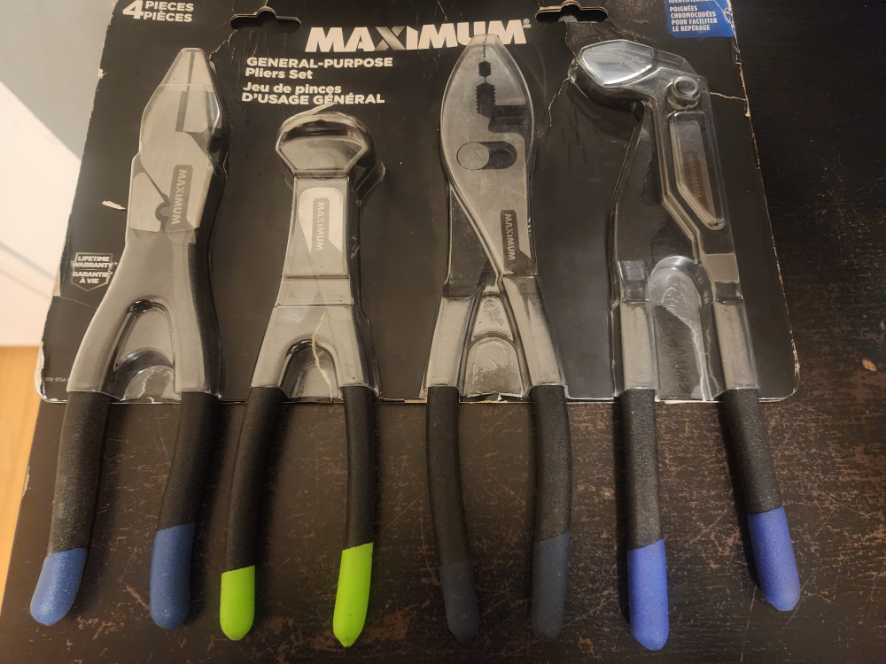 Maximum Pliers set thumbnail