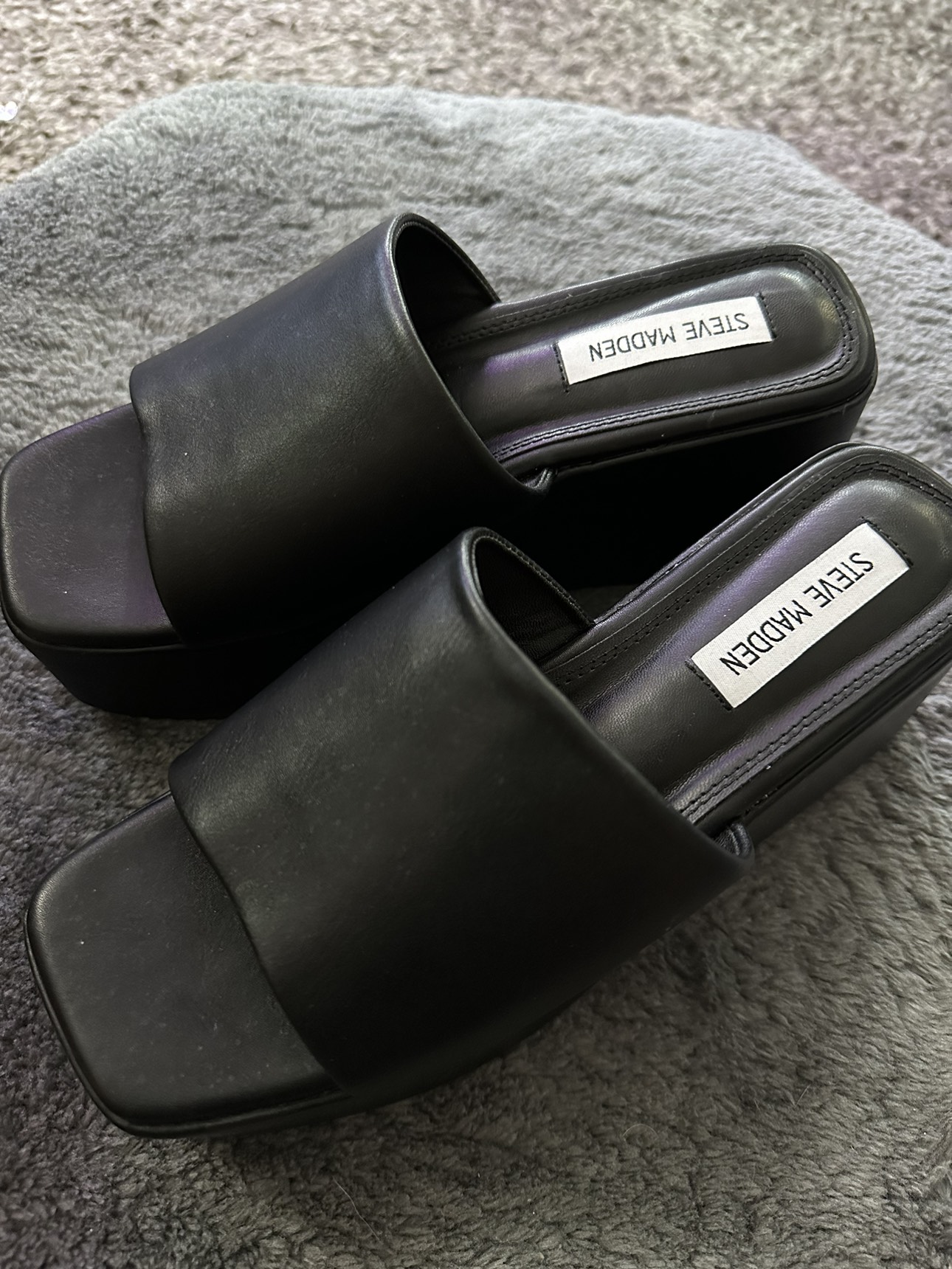 Steve Madden Chunky Platform Sandals, 39 Womens