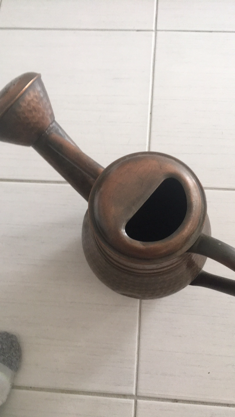 1000🥕Antique Beautiful Style Large Copper Watering Can image indicator(3)