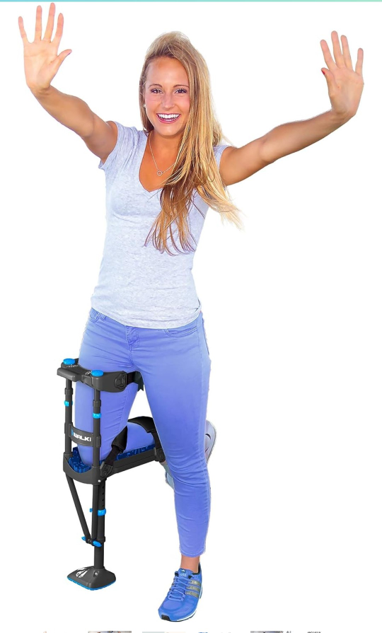 iWALK Hands Free Crutch - Pain Free Knee Crutch